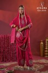 Rim Jhim By Afsana Crepe Readymade Suits 